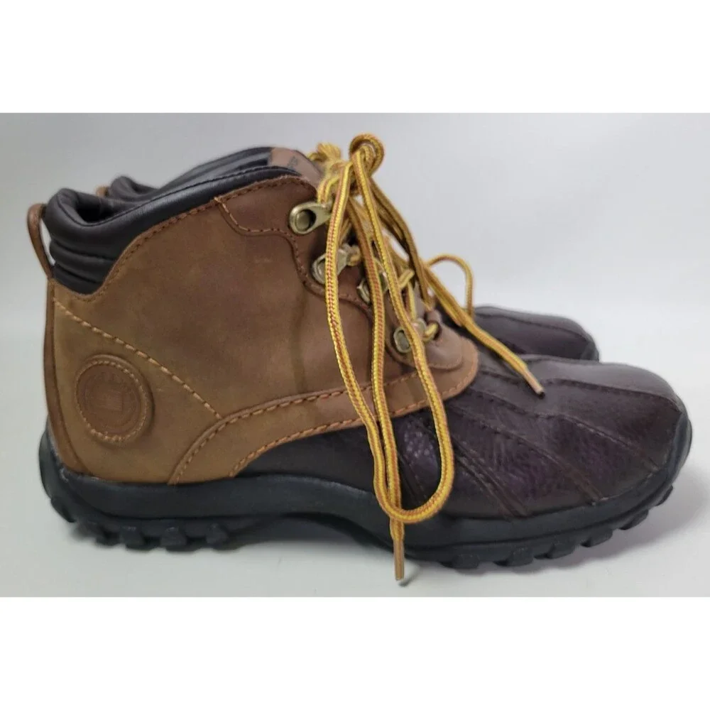 Polo Sport Ralph Lauren Mens Brown Leather‎ Duck  Boots  US 8.5